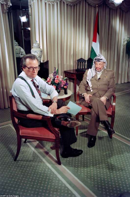 larry king e yasser arafat