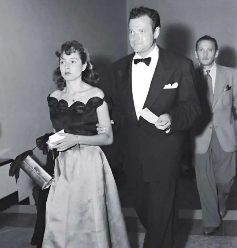 LEA PADOVANI ORSON WELLES  