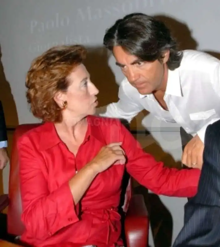 LETIZIA MORATTI E ANDREA MUCCIOLI