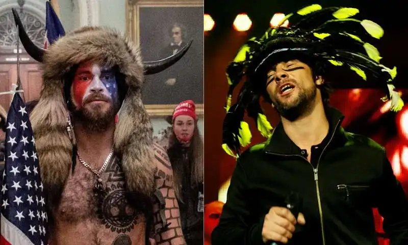 lo sciamano qanon e jamiroquai