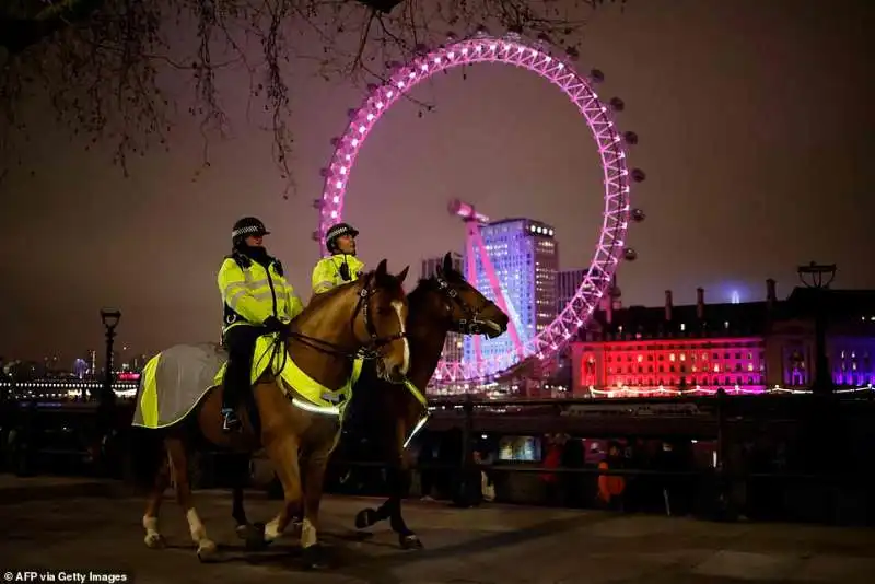 londra deserta per capodanno 2