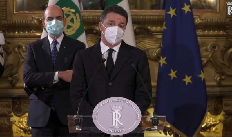 MATTEO RENZI ALLE CONSULTAZIONI