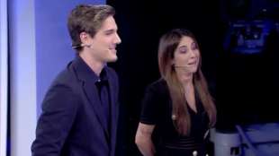 nicolo zaniolo e la mamma a c'e' posta per te 3