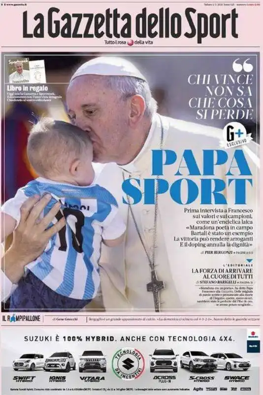 PAPA FRANCESCO GAZZETTA 19