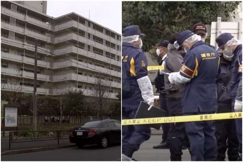 POLIZIA A CASA DI YUMI YOSHINO - TOKYO