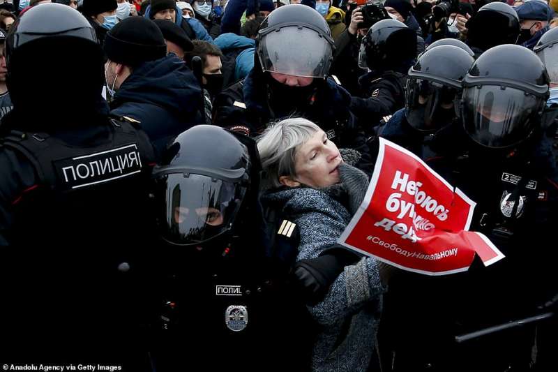 proteste per la liberazione di navalny 41