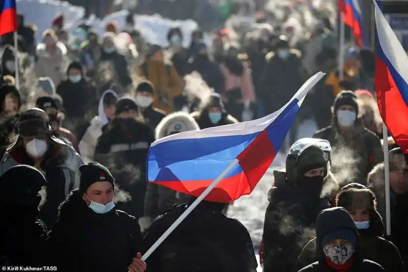 proteste pro navalny in russia 