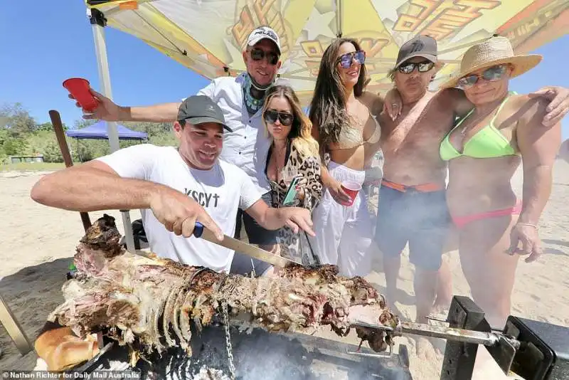 spiagge affollate per l'australia day 2