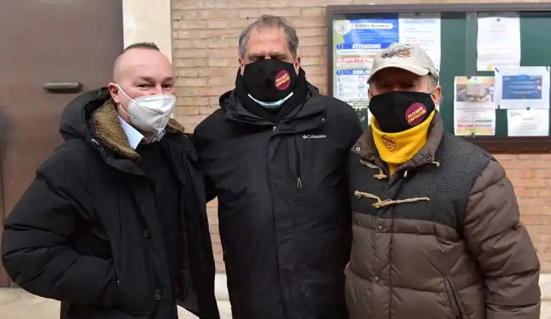 tifosi storici della roma di dino viola  foto di bacco