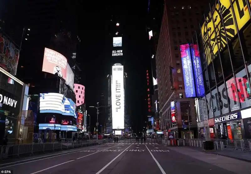 times square – new york deserta capodanno