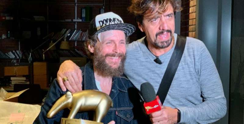 VALERIO STAFFELLI CON JOVANOTTI