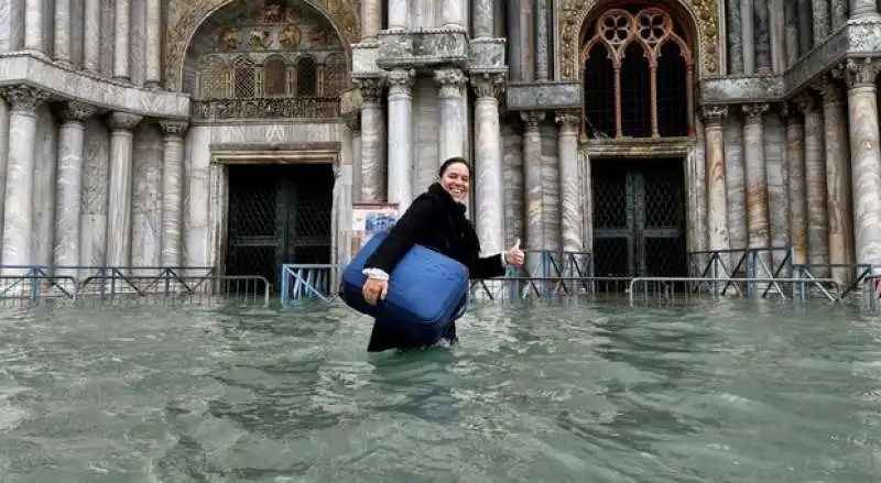 acqua alta basilica san marco 10