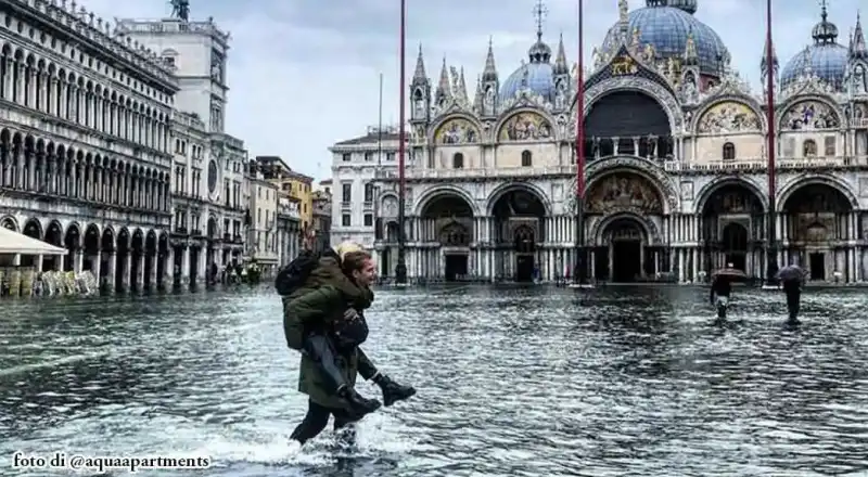 acqua alta basilica san marco 4