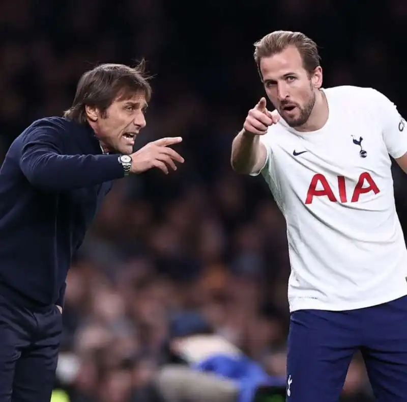 antonio conte con harry kane