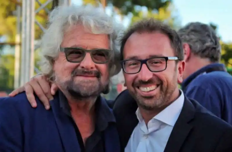 BEPPE GRILLO E ALFONSO BONAFEDE