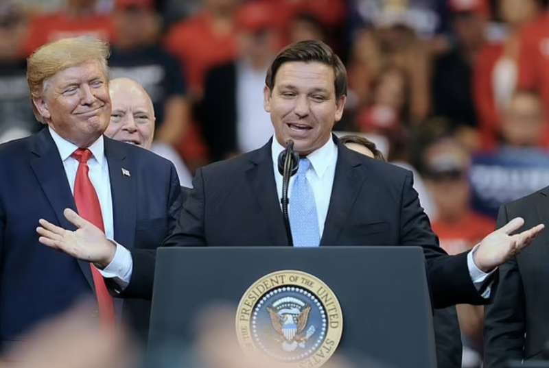 donald trump ron desantis