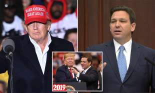 donald trump ron desantis