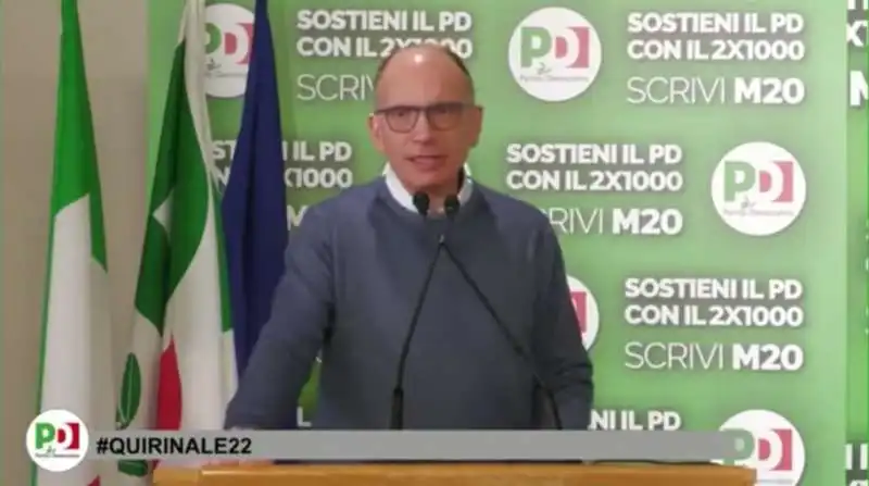 ENRICO LETTA DIREZIONE PD