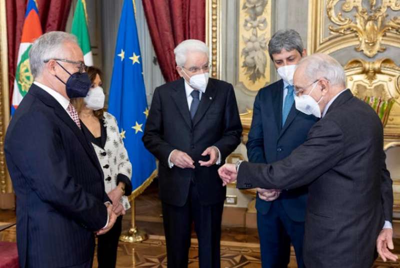 filippo patroni griffi maria elisabetta alberti casellati sergio mattarella roberto fico giuliano amato