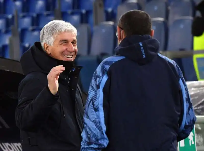 gian piero gasperini e maurizio sarri foto mezzelani gmt 023