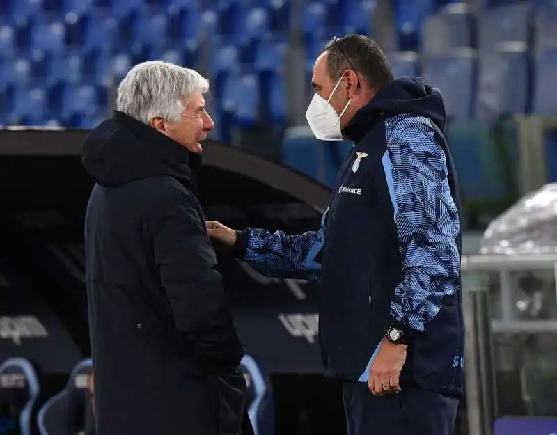 gian piero gasperini e maurizio sarri foto mezzelani gmt 026