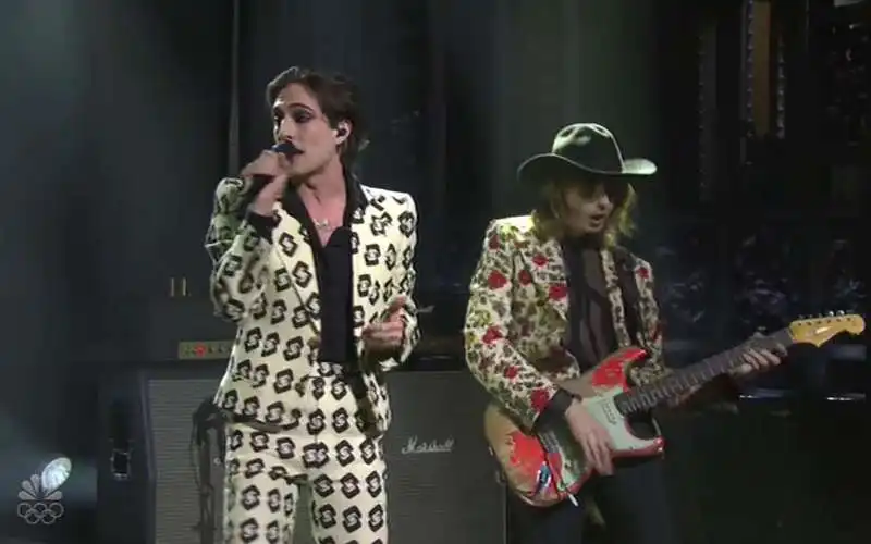 i maneskin al saturday night live 8