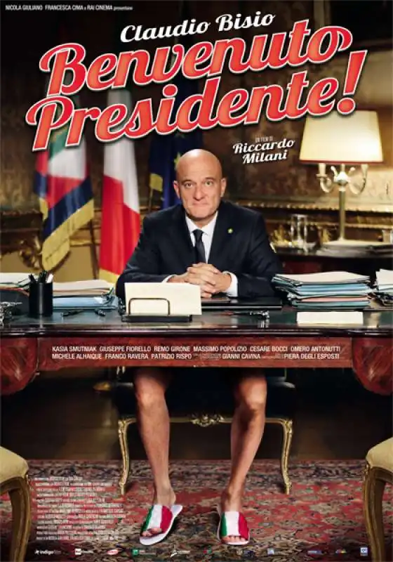 IL FILM CON CLAUDIO BISIO BENVENUTO PRESIDENTE  1