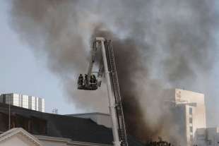 Incendio Parlamento Citta del Capo 2