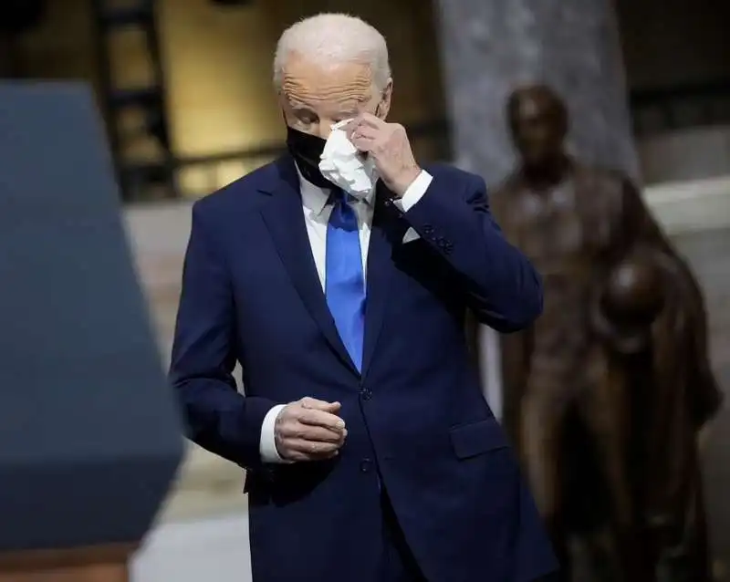 joe biden   anniversario dell'assalto a capitol hill 