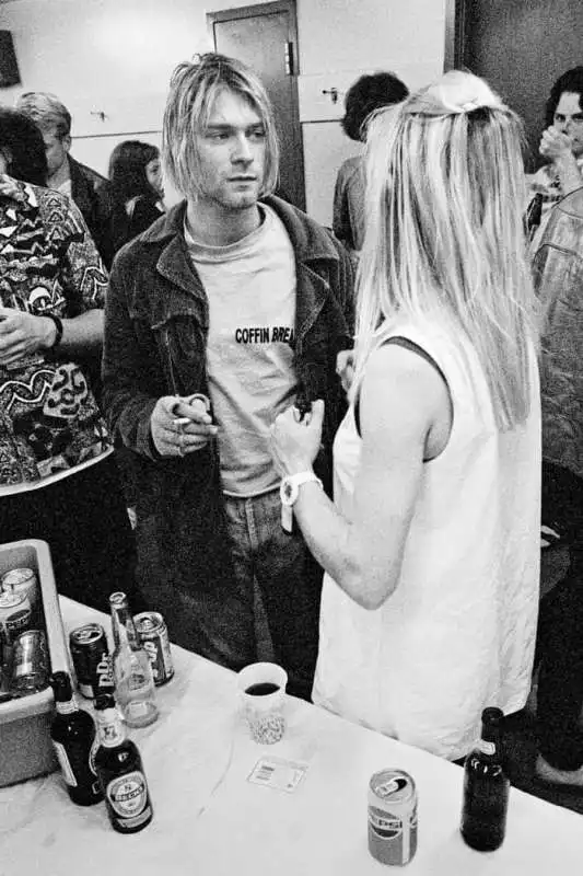 kurt cobain kim gordon