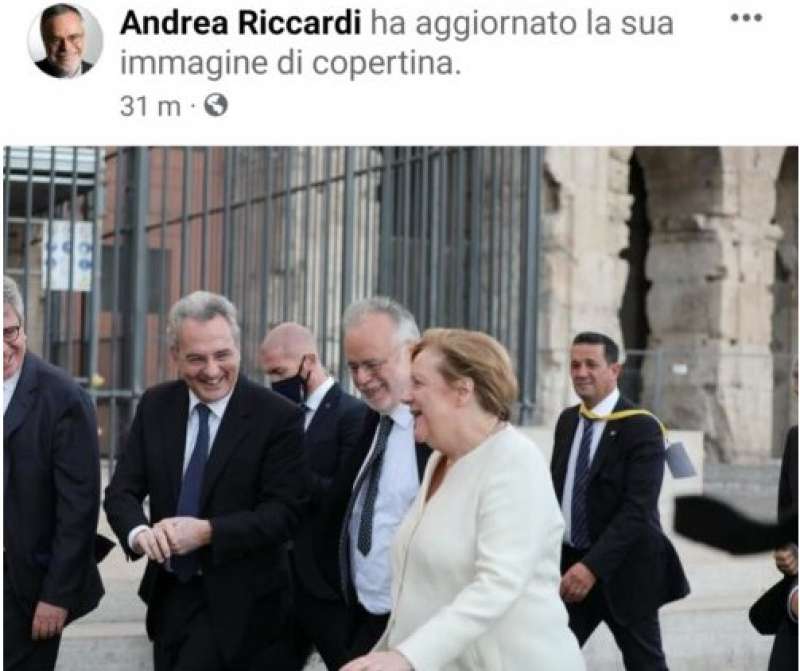 LA NUOVA IMMAGINE DI COPERTINA SU FACEBOOK DI ANDREA RICCARDI