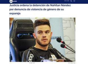 MANDATO D ARRESTO PER NAHITAN NANDEZ