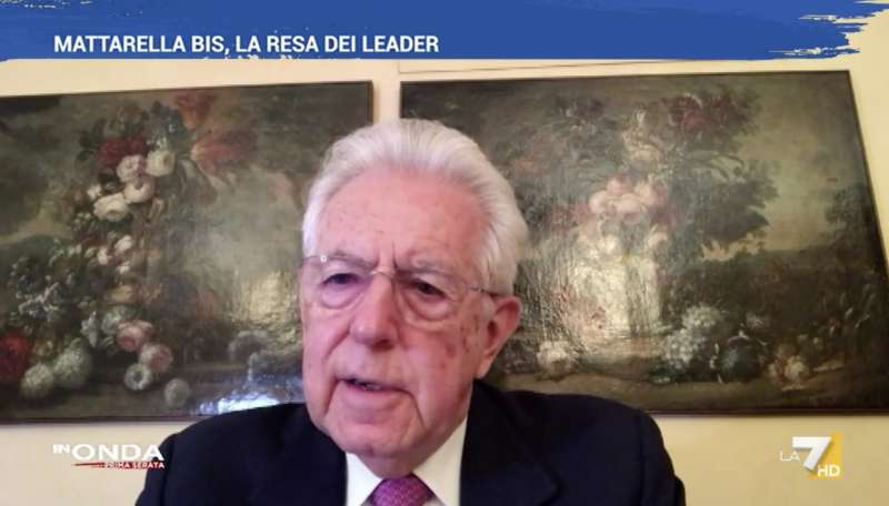 mario monti a in onda