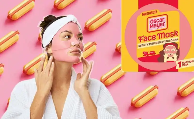 maschera ispirata alla mortadella 2