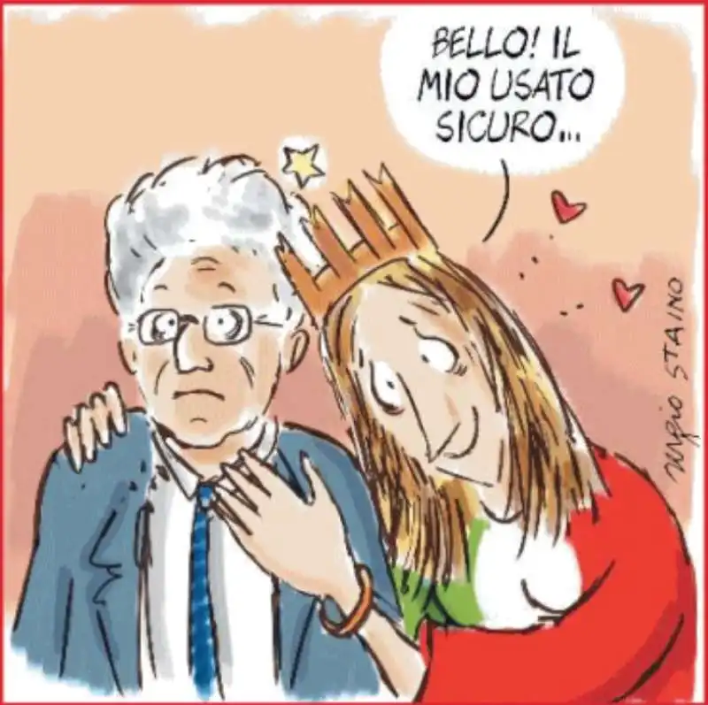 MATTARELLA BIS BY STAINO