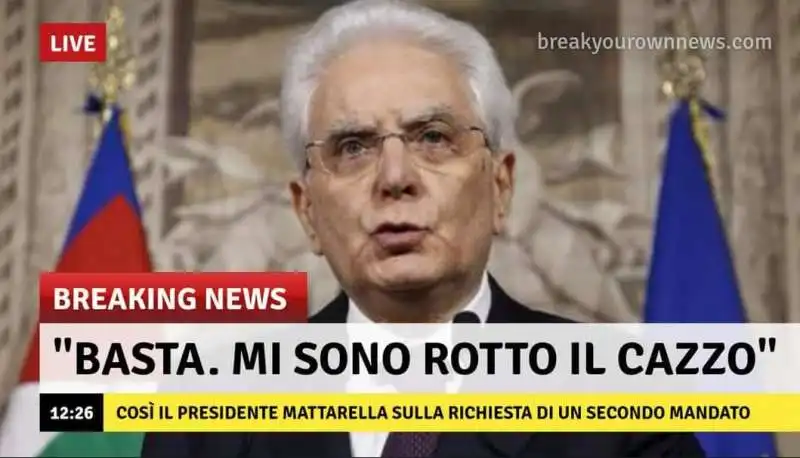 mattarella bis meme