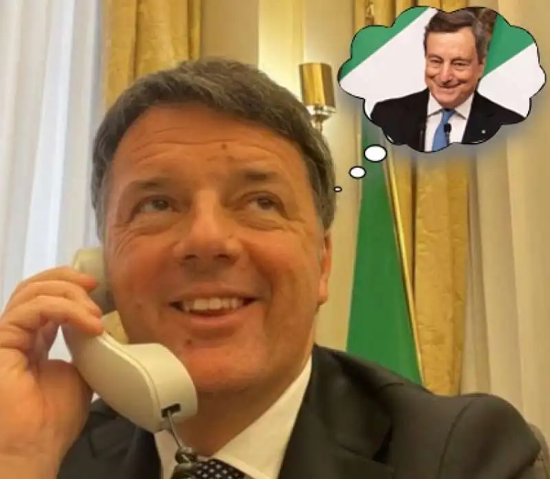 MATTEO RENZI MARIO DRAGHI 