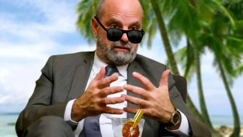 meme su jean michel blanquer a ibiza