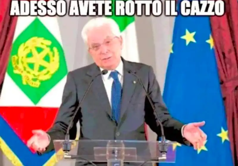 meme su sergio mattarella 19