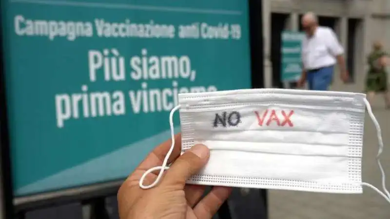 MULTE IN ARRIVO PER I NO VAX