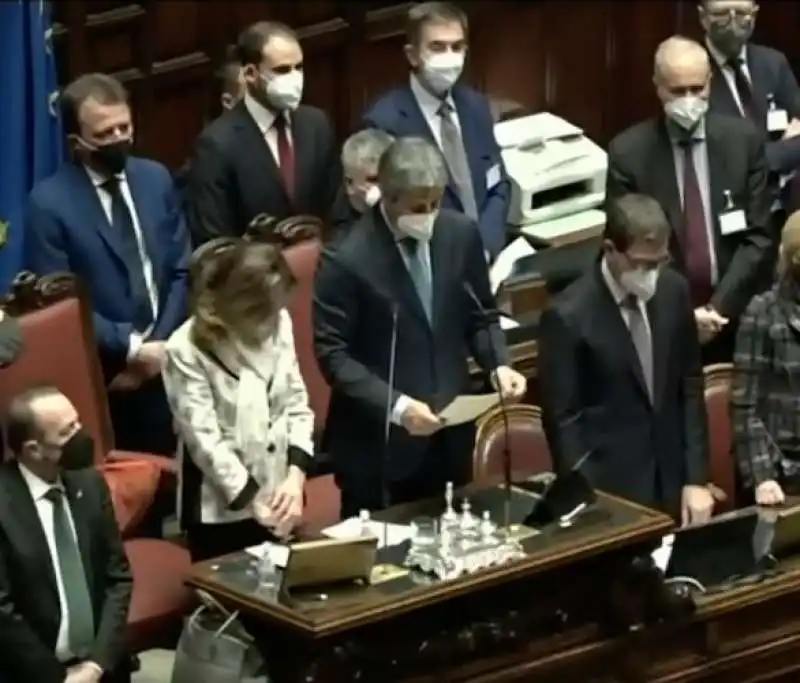 roberto fico comunica i risultati dell'elezione di sergio mattarella (bis)