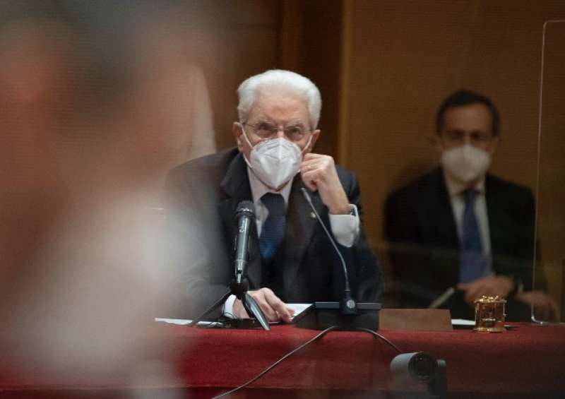 sergio mattarella al plenum del csm 20 gennaio 2022