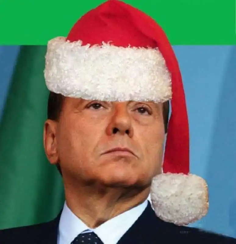 SILVIO BERLUSCONI BABBO NATALE