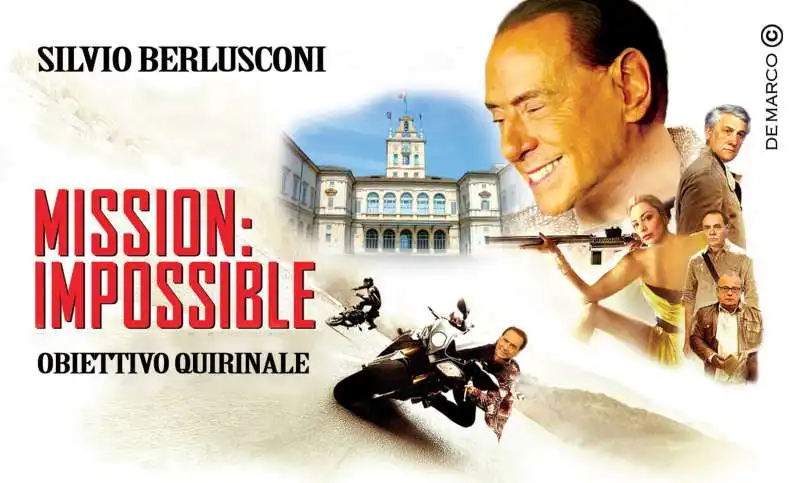 SILVIO BERLUSCONI QUIRINALE