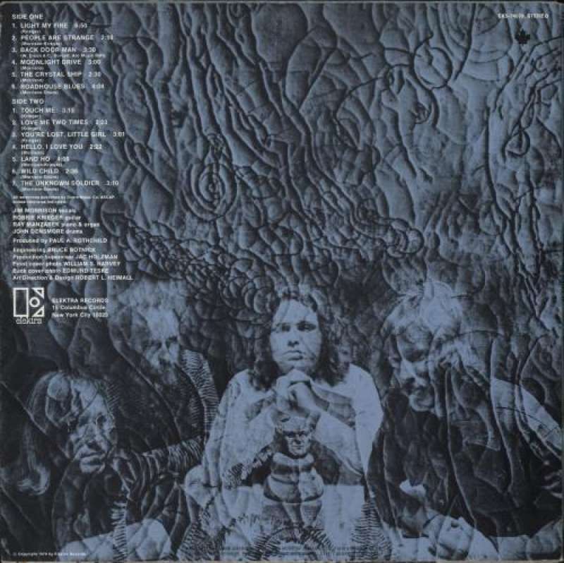 the doors album 13 retrocopertina aleister cowley