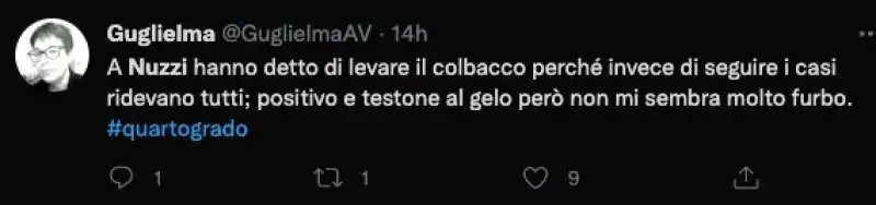 tweet sul colbacco di gianlugi nuzzi    12