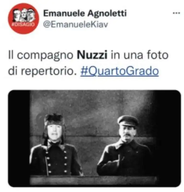 tweet sul colbacco di gianlugi nuzzi    22