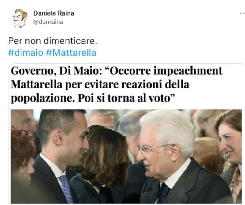 tweet sul mattarella bis 6