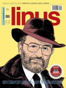 umberto eco sulla copertina di linus