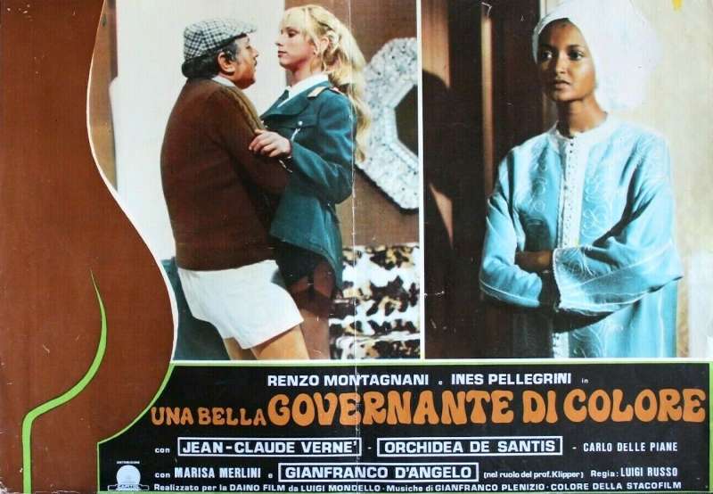 una bella governante di colore